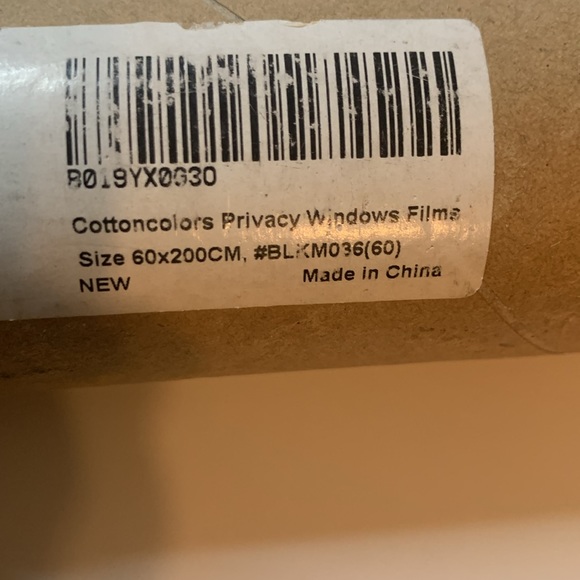 Window Privacy Film Sun Blocking Tinting Film Static Clings Approximately 24 in - Picture 5 of 5